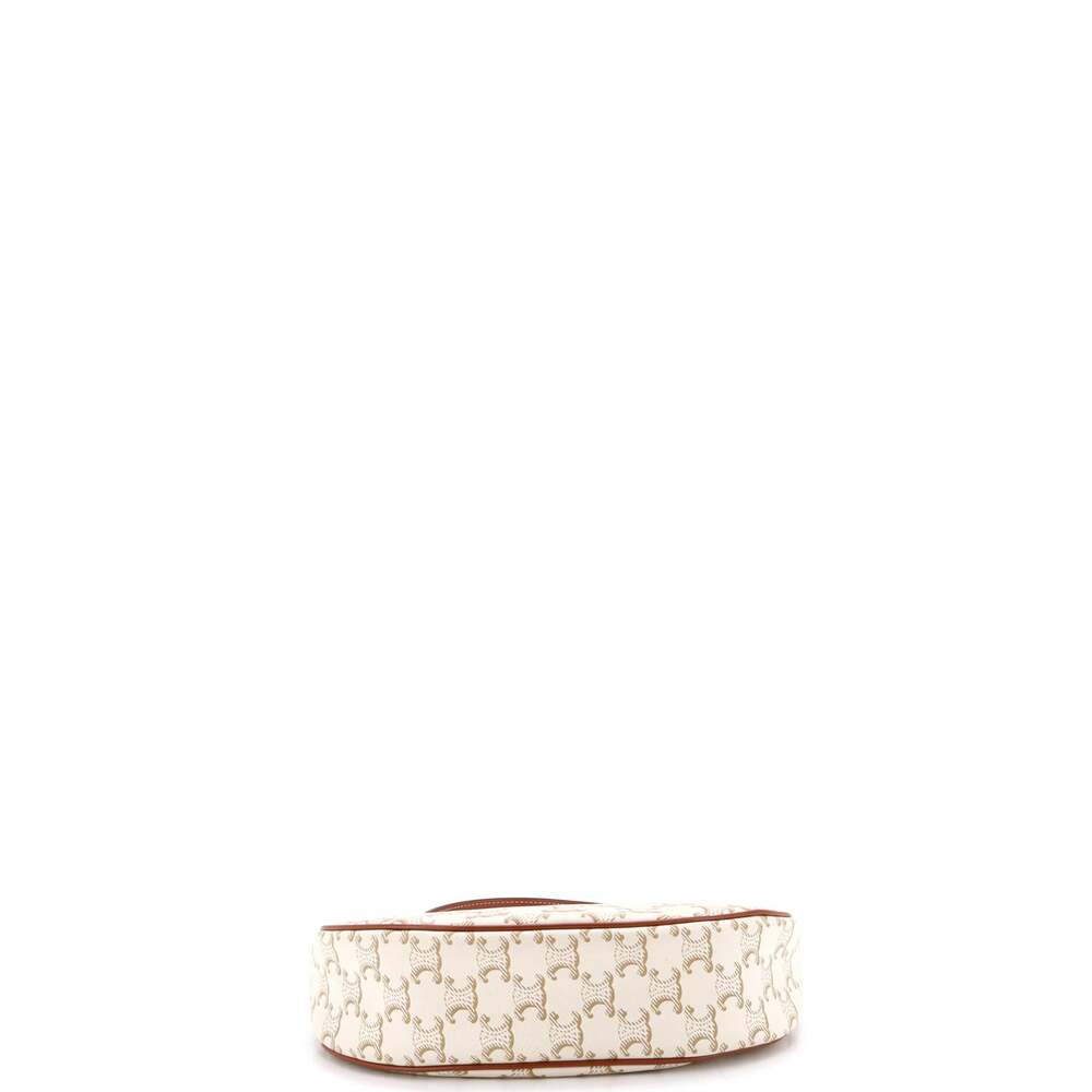 Celine Ava Bag Triomphe Coated Canvas #233234C16B - Picture 4 of 6